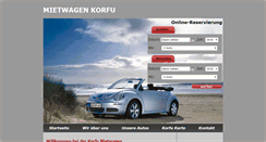 Desktop Screenshot of korfumietwagen.de