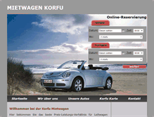 Tablet Screenshot of korfumietwagen.de
